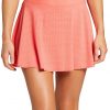 Prince Women's Fashion Perforated Flounce Tennis Skort For Women Red