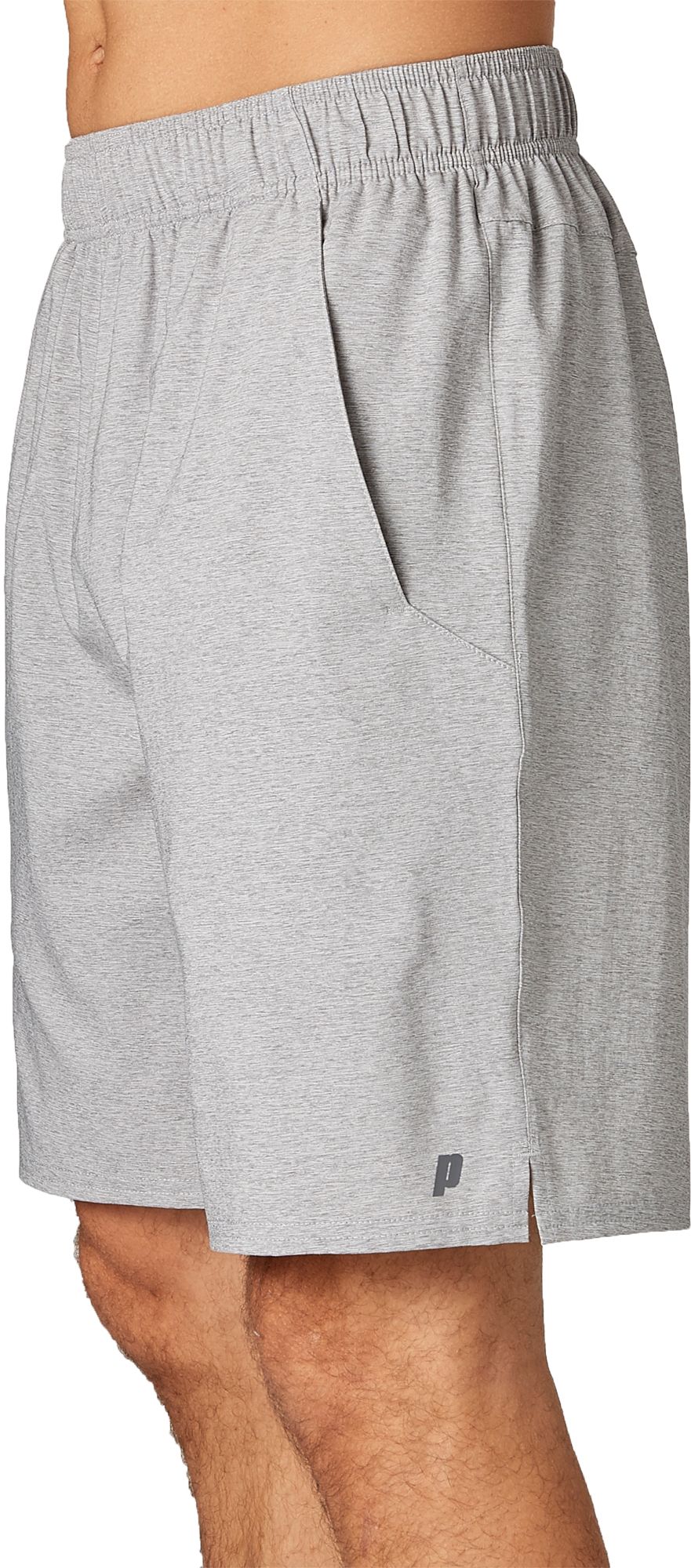 Prince Men's Match 9" Woven Shorts For Men White 2 Prince Men's Match 9" Woven Shorts For Men White - Image 2