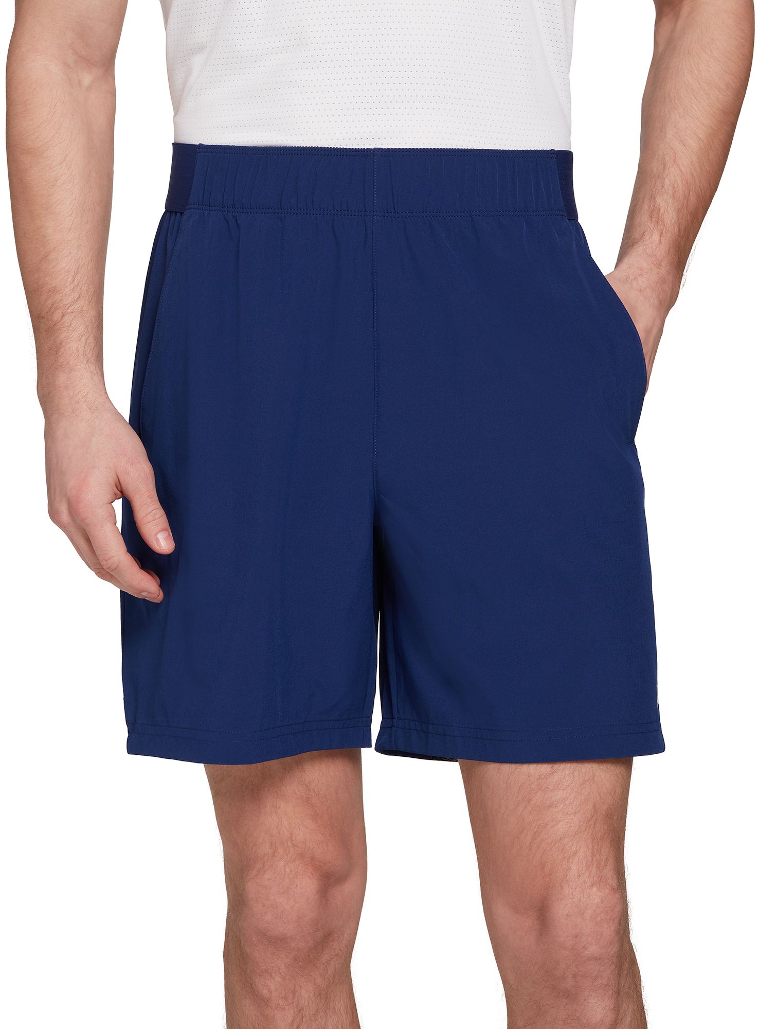 Prince Men's Match 7" Woven Tennis Shorts For Men Blue Depths 1 Prince Men's Match 7" Woven Tennis Shorts For Men Blue Depths