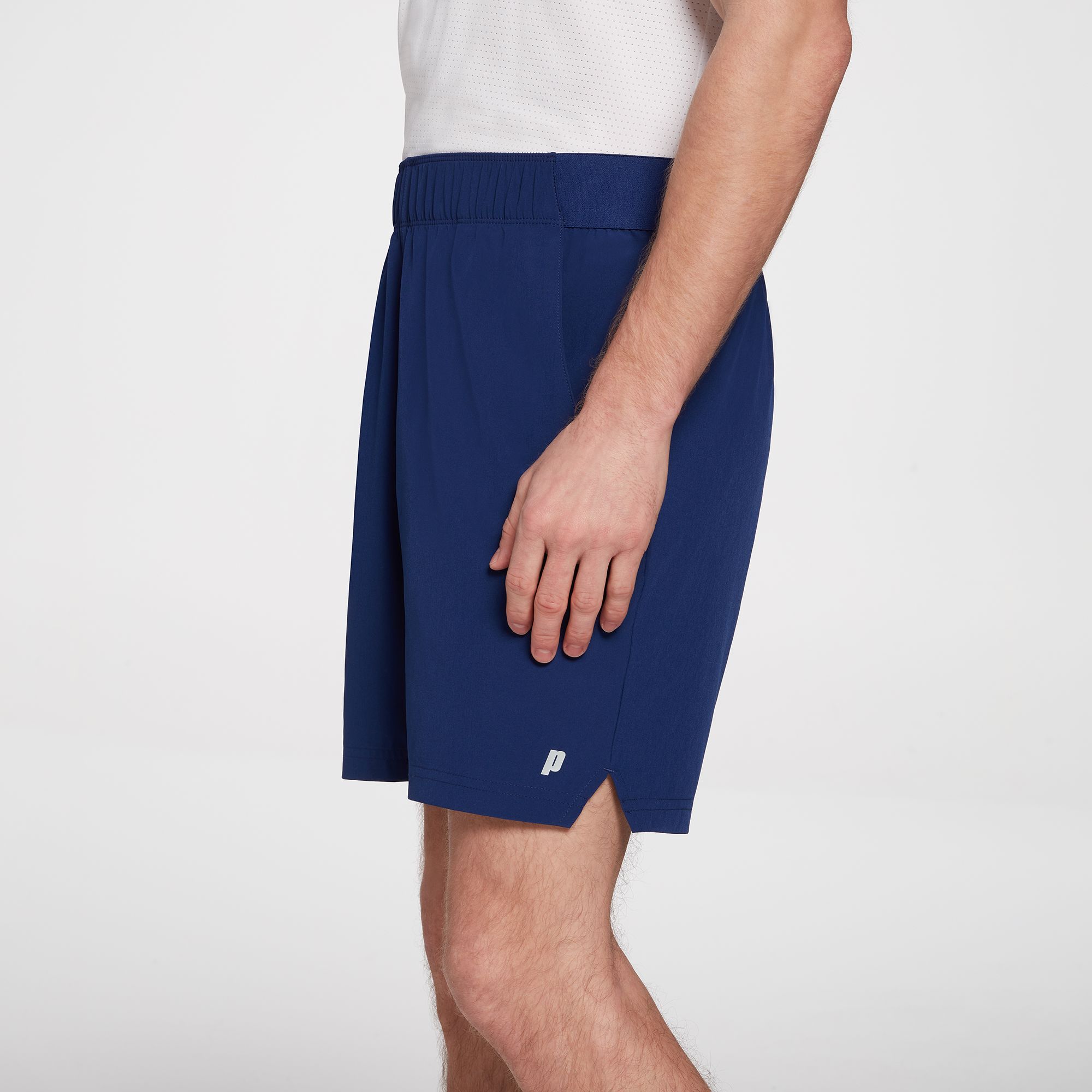 Prince Men's Match 7" Woven Tennis Shorts For Men Blue Depths 4 Prince Men's Match 7" Woven Tennis Shorts For Men Blue Depths - Image 4