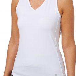 Prince Women's Match Racerback Tennis Tank Top For Women White
