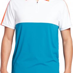 Prince Men's Colorblock Fashion Tennis Polo For Men Jewel Blue