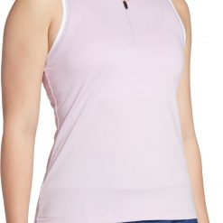 Prince Women's Fashion Polo Tennis Tank Top For Women Pure White