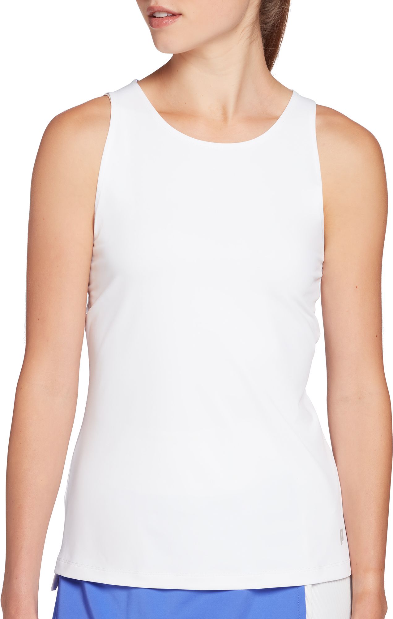 Prince Women's Cross Strap Fashion Tank Top For Women White 1 Prince Women's Cross Strap Fashion Tank Top For Women White