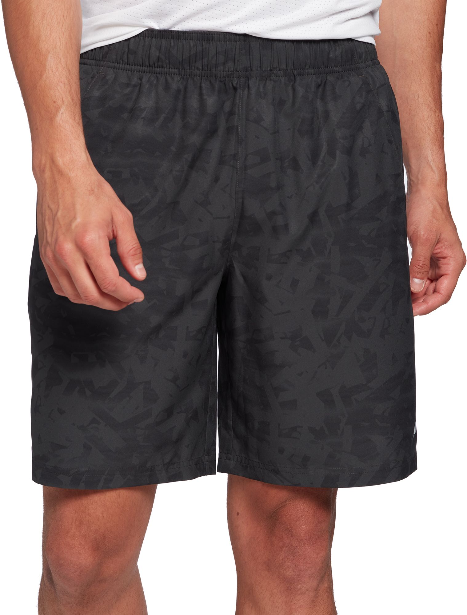 Prince Men's Core Fashion 9" Tennis Shorts For Men Black Echo Print 1 Prince Men's Core Fashion 9" Tennis Shorts For Men Black Echo Print