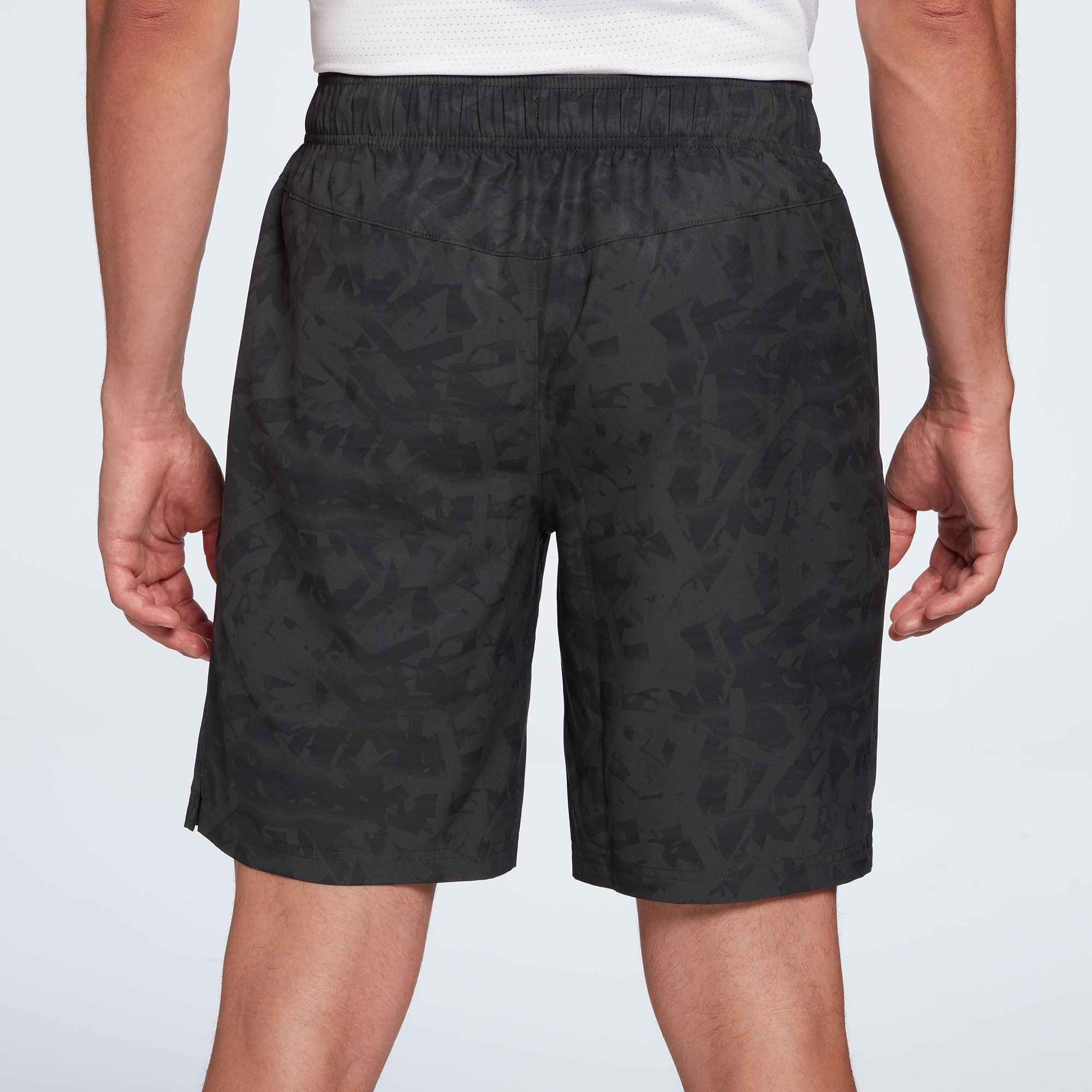 Prince Men's Core Fashion 9" Tennis Shorts For Men Black Echo Print 3 Prince Men's Core Fashion 9" Tennis Shorts For Men Black Echo Print - Image 3