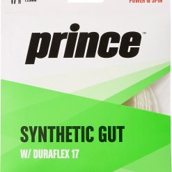 Prince Duraflex Synthetic Gut 17G Tennis Racquet String For Unisex