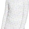 Prince Girls' Lightweight Fashion 1/4 Zip Tennis Pullover For Girls' White