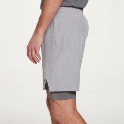 Prince Men's Fashion 9" Double Tennis Shorts For Men Light Heather Grey -Hot SaleTitleist Shop unnamed file 1173