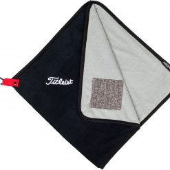 Titleist StaDry Performance Golf Towel For Unisex Black/grey