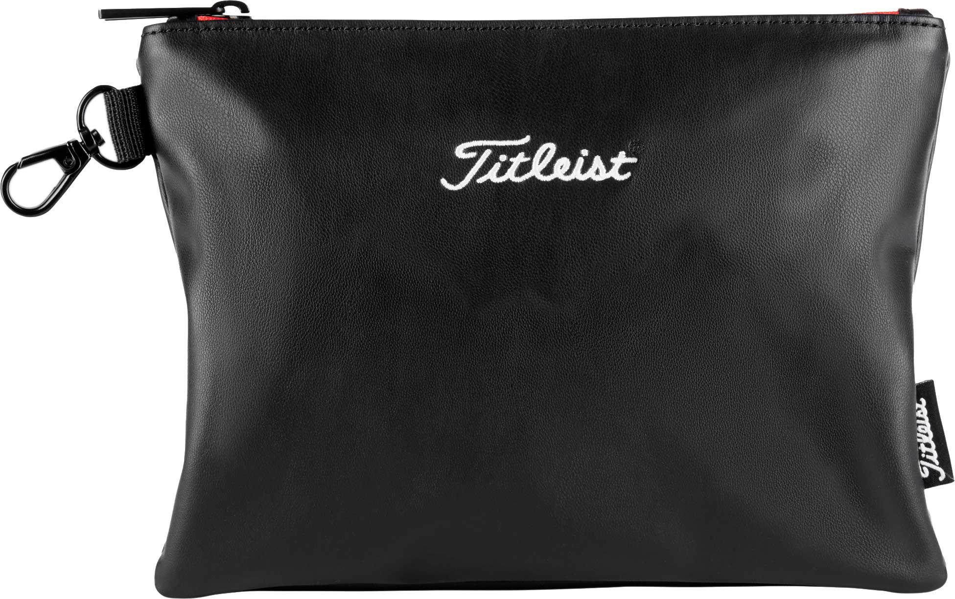 Titleist Zippered Valuables Golf Pouch For Men 1 Titleist Zippered Valuables Golf Pouch For Men