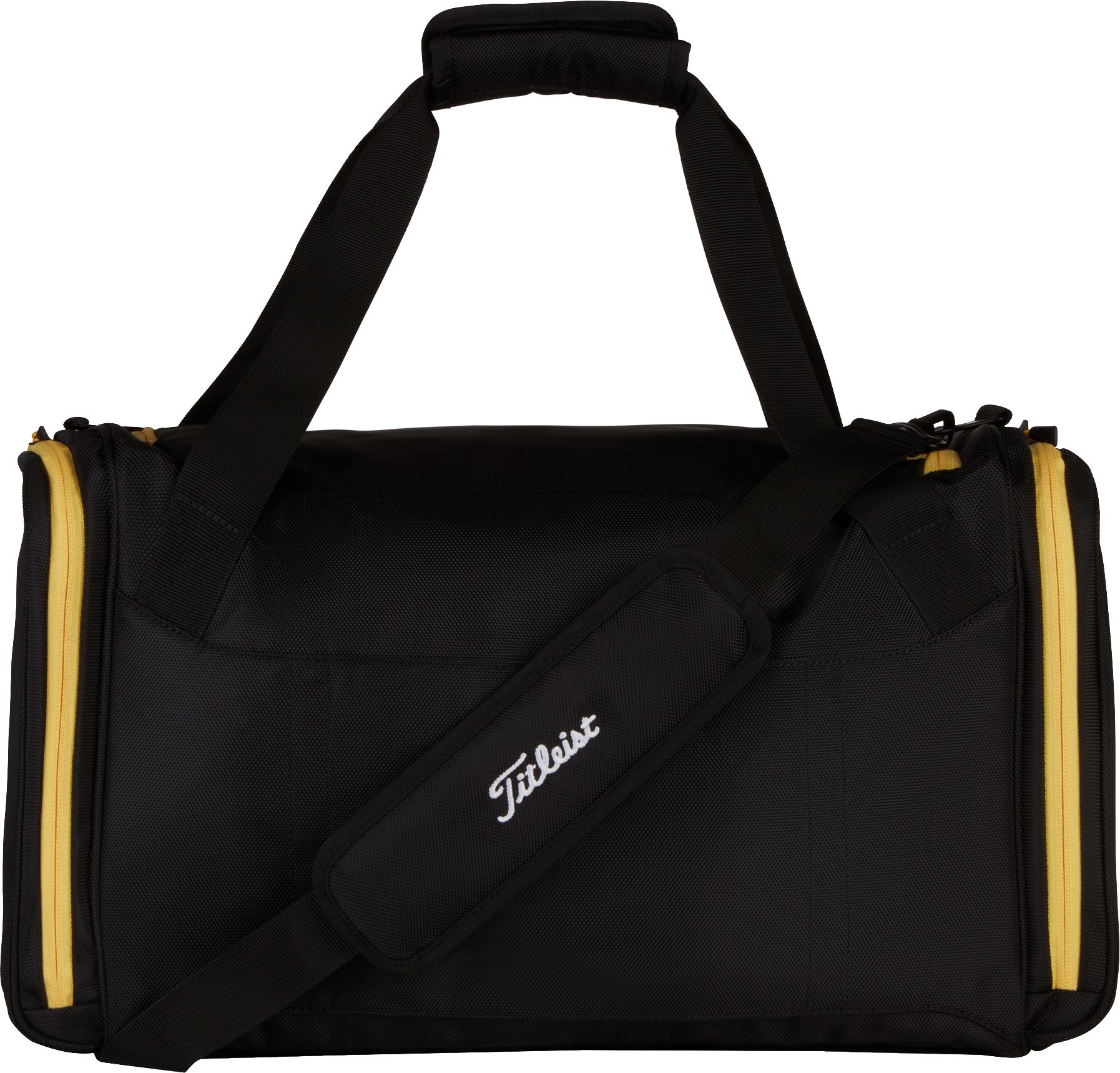 Titleist Regional Players Golf Duffel For Men Black/gold 2 Titleist Regional Players Golf Duffel For Men Black/gold - Image 2