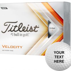 Titleist 2022 Velocity Personalized Golf Balls For Men