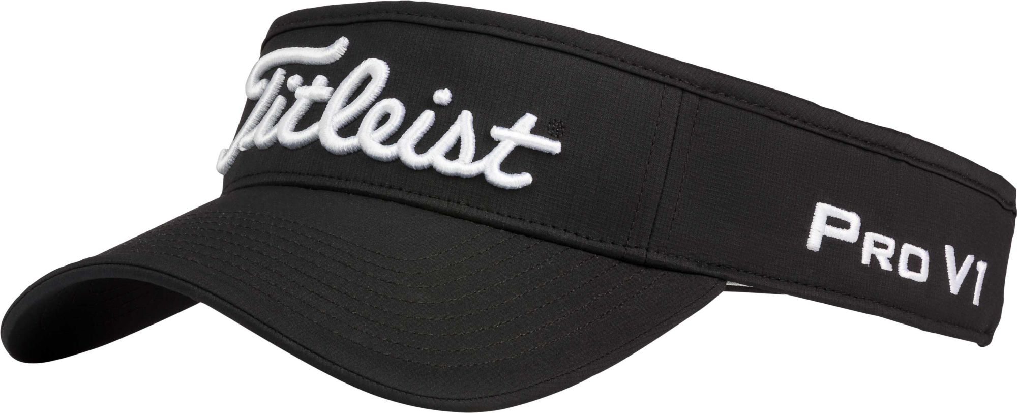 Titleist Men's Tour Performance Golf Visor For Men Black/white 1 Titleist Men's Tour Performance Golf Visor For Men Black/white
