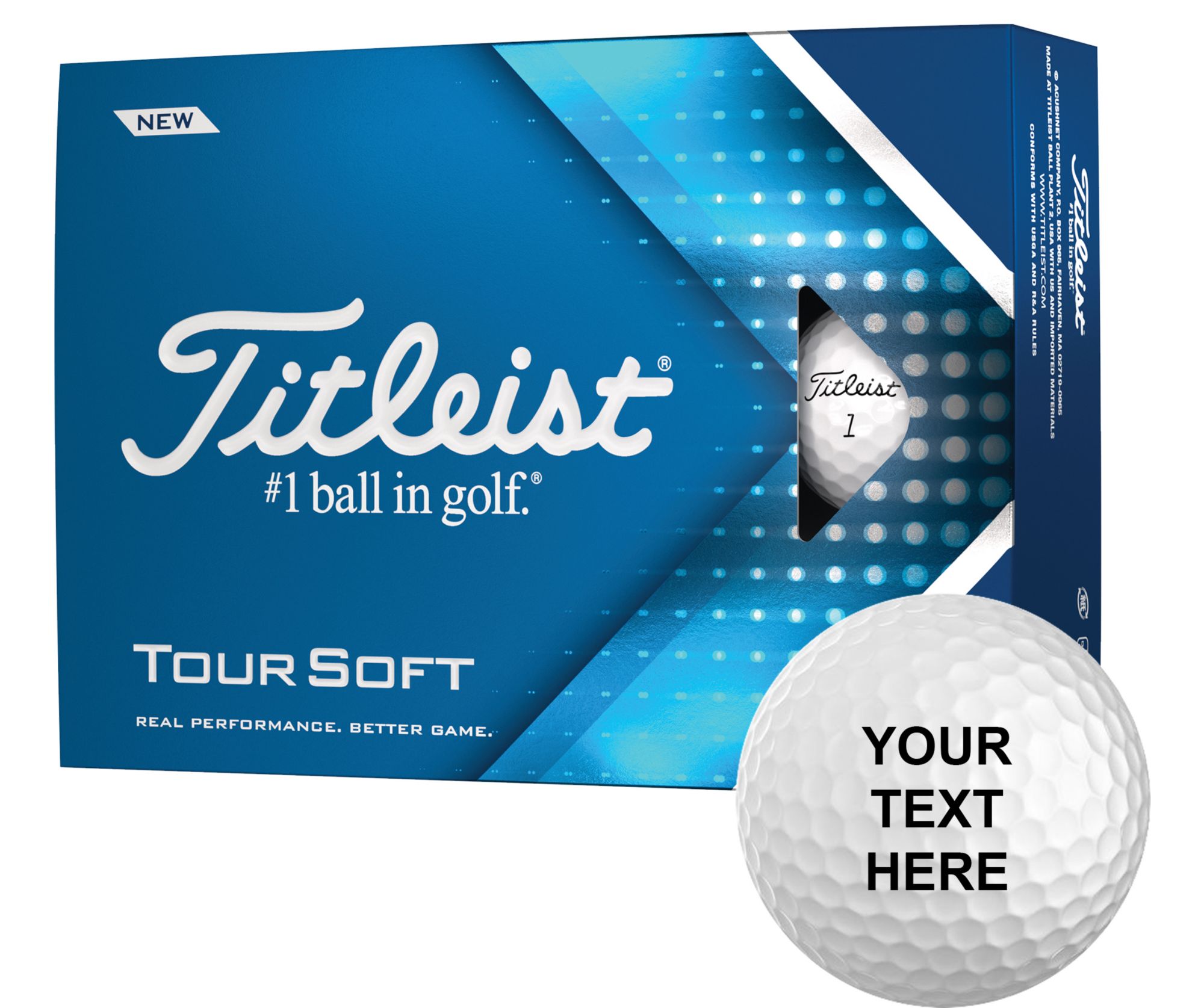 Titleist 2022 Tour Soft Personalized Golf Balls For Unisex 1 Titleist 2022 Tour Soft Personalized Golf Balls For Unisex