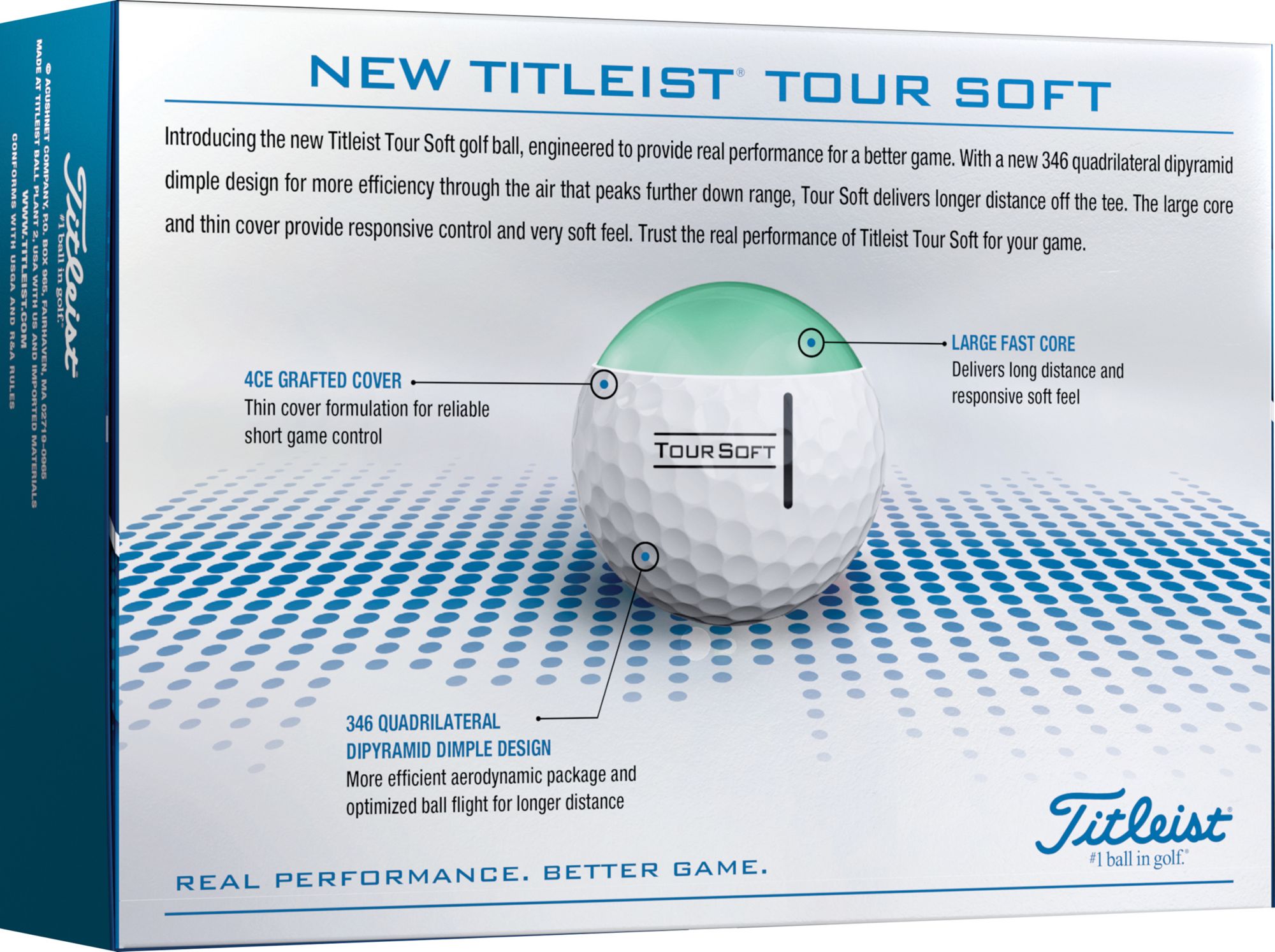 Titleist 2022 Tour Soft Personalized Golf Balls For Unisex 3 Titleist 2022 Tour Soft Personalized Golf Balls For Unisex - Image 3