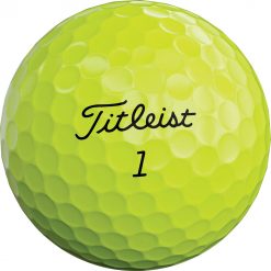 Titleist 2020 AVX Optic Yellow Golf Balls For Men