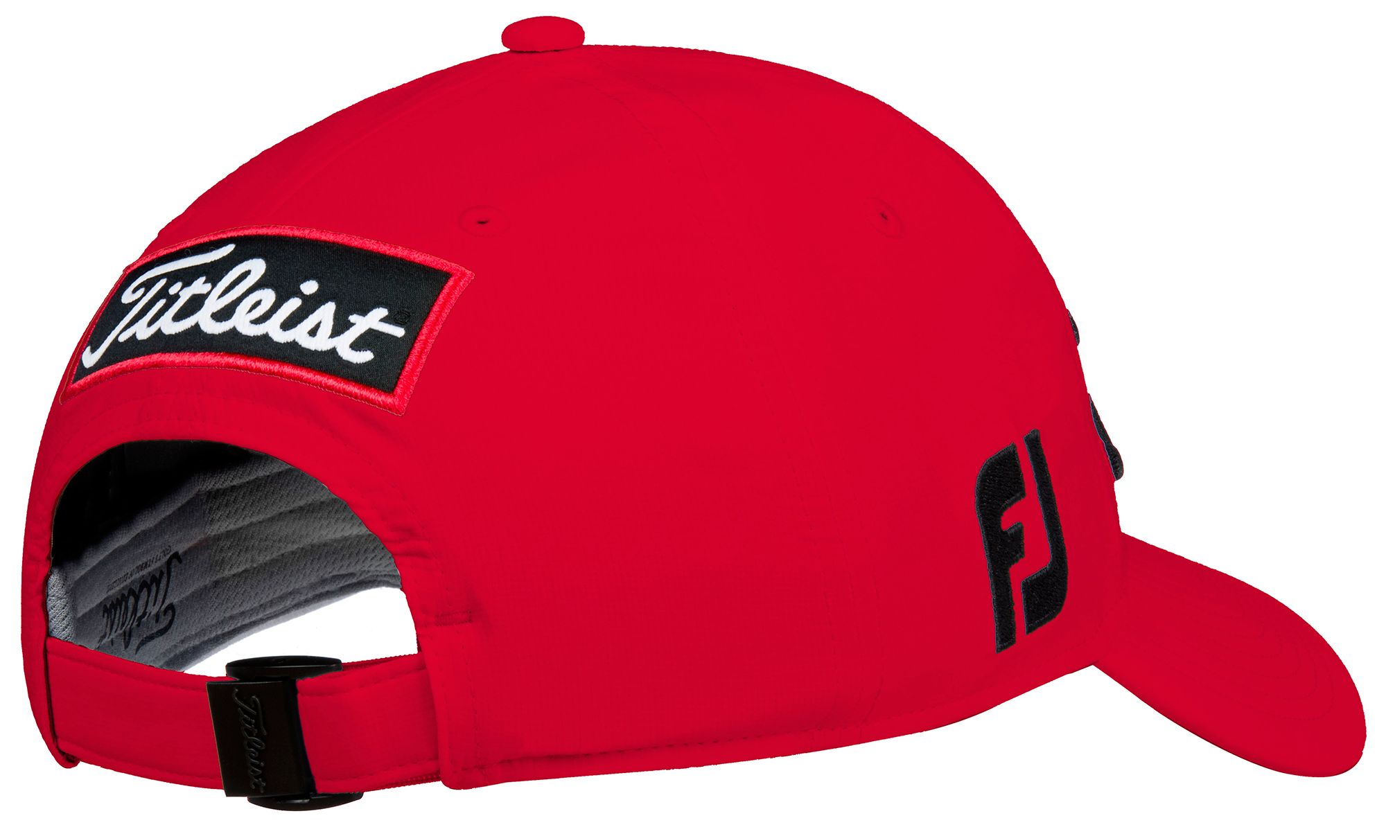 Titleist Men's 2020 Tour Performance Golf Hat For Men Red/black 4 Titleist Men's 2020 Tour Performance Golf Hat For Men Red/black - Image 4