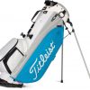 Titleist Women's 2021 Players 4 Plus Stand Bag For Women White/blue