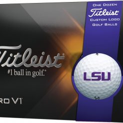 Titleist 2021 Pro V1 LSU Tigers Golf Balls For Men
