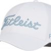 Titleist Men's 2022 Tour Sports Mesh Golf Hat For Men White/navy