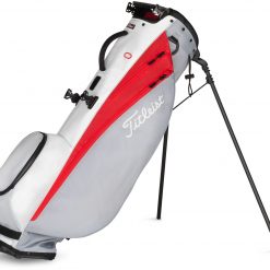 Titleist 2020 Players 4 Carbon Stand Golf Bag For Men Grey/red/white