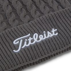 Titleist Men's Cable Knit Pom Pom Golf Hat For Men Grey -Hot SaleTitleist Shop unnamed file 582