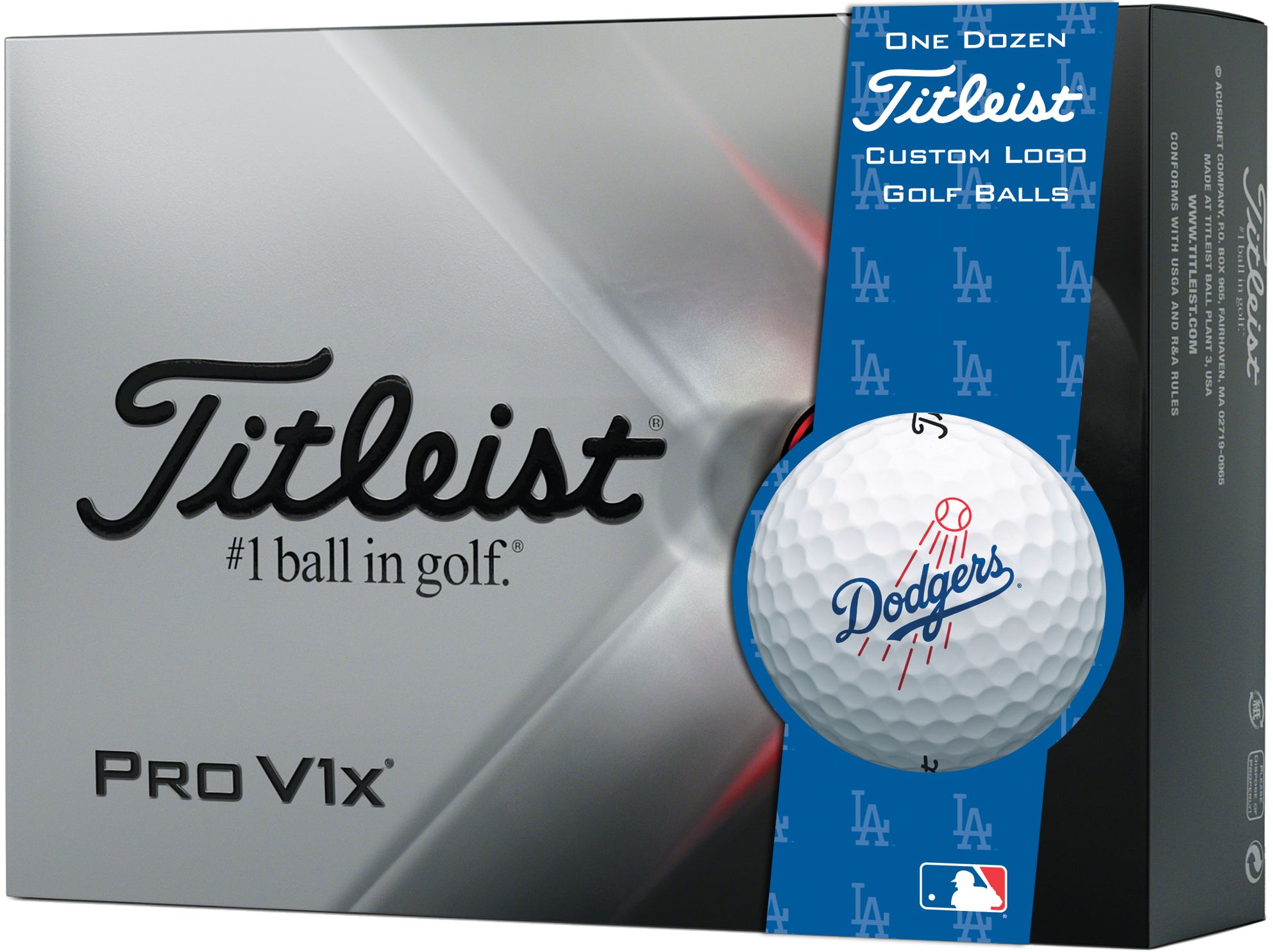 Titleist 2021 Pro V1x Los Angeles Dodgers Golf Balls For Women 1 Titleist 2021 Pro V1x Los Angeles Dodgers Golf Balls For Women