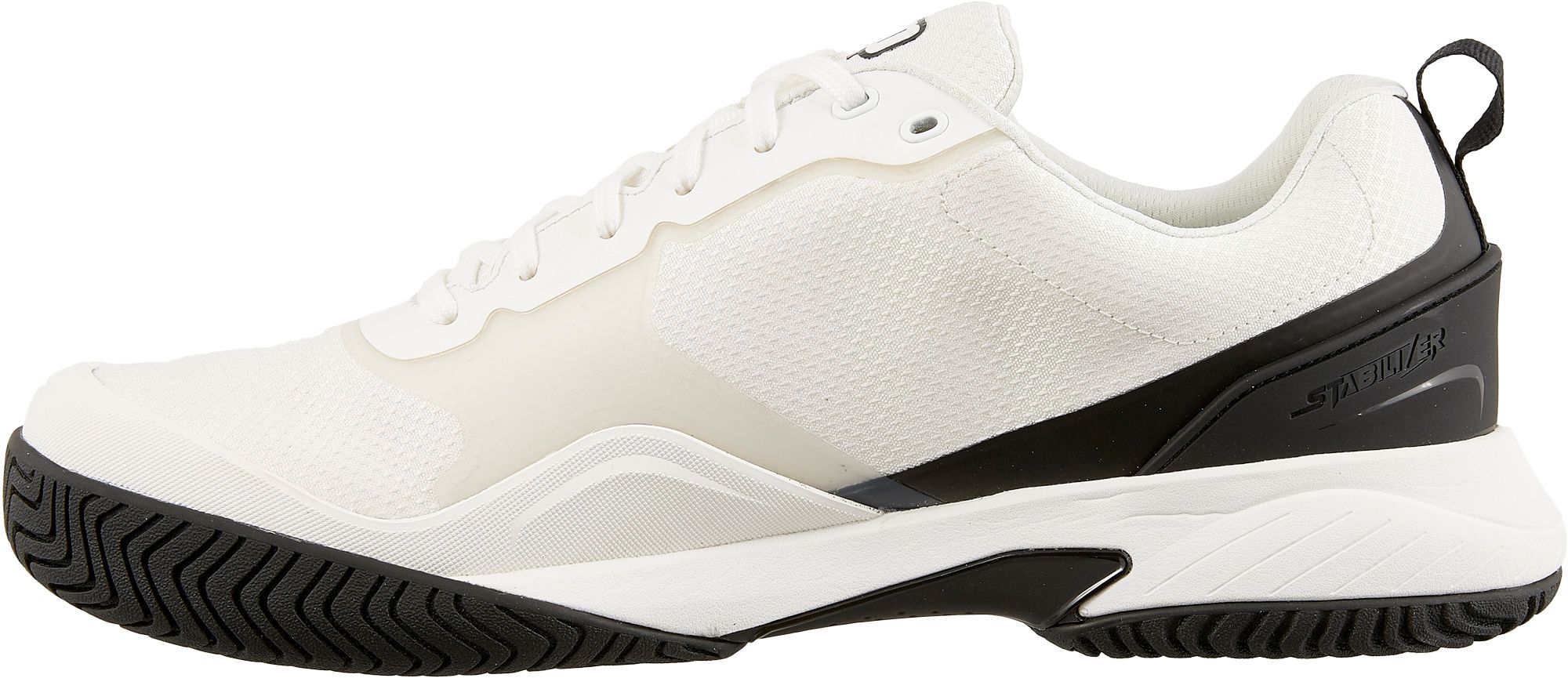 Prince Men's Cross-Court Tennis Shoes For Men White/black 3 Prince Men's Cross-Court Tennis Shoes For Men White/black - Image 3