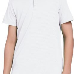 Prince Boys' Mesh Tennis Polo For Boys' White