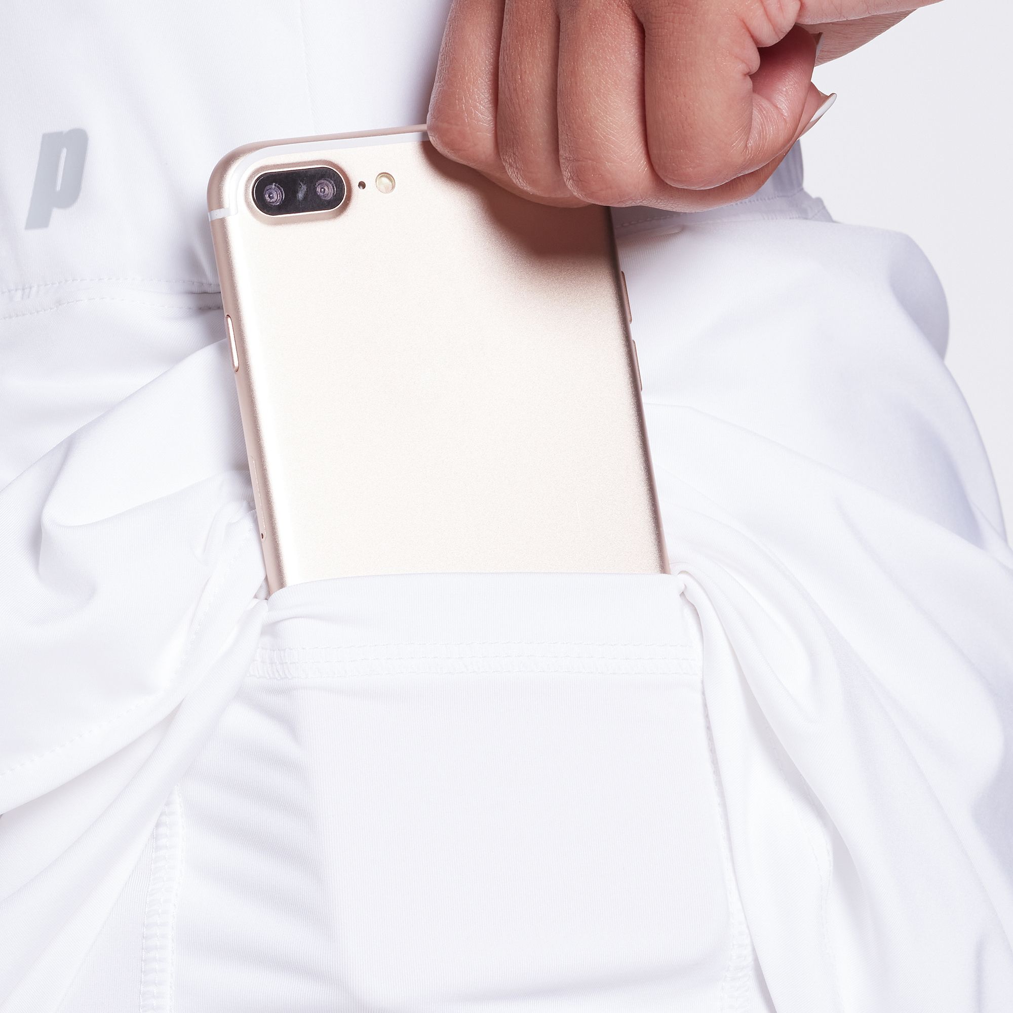 Prince Women's Fashion Knot Tennis Skort For Women White 4 Prince Women's Fashion Knot Tennis Skort For Women White - Image 4