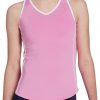 Prince Girls' Match Mesh Tennis Tank For Girls' Purple Taffy