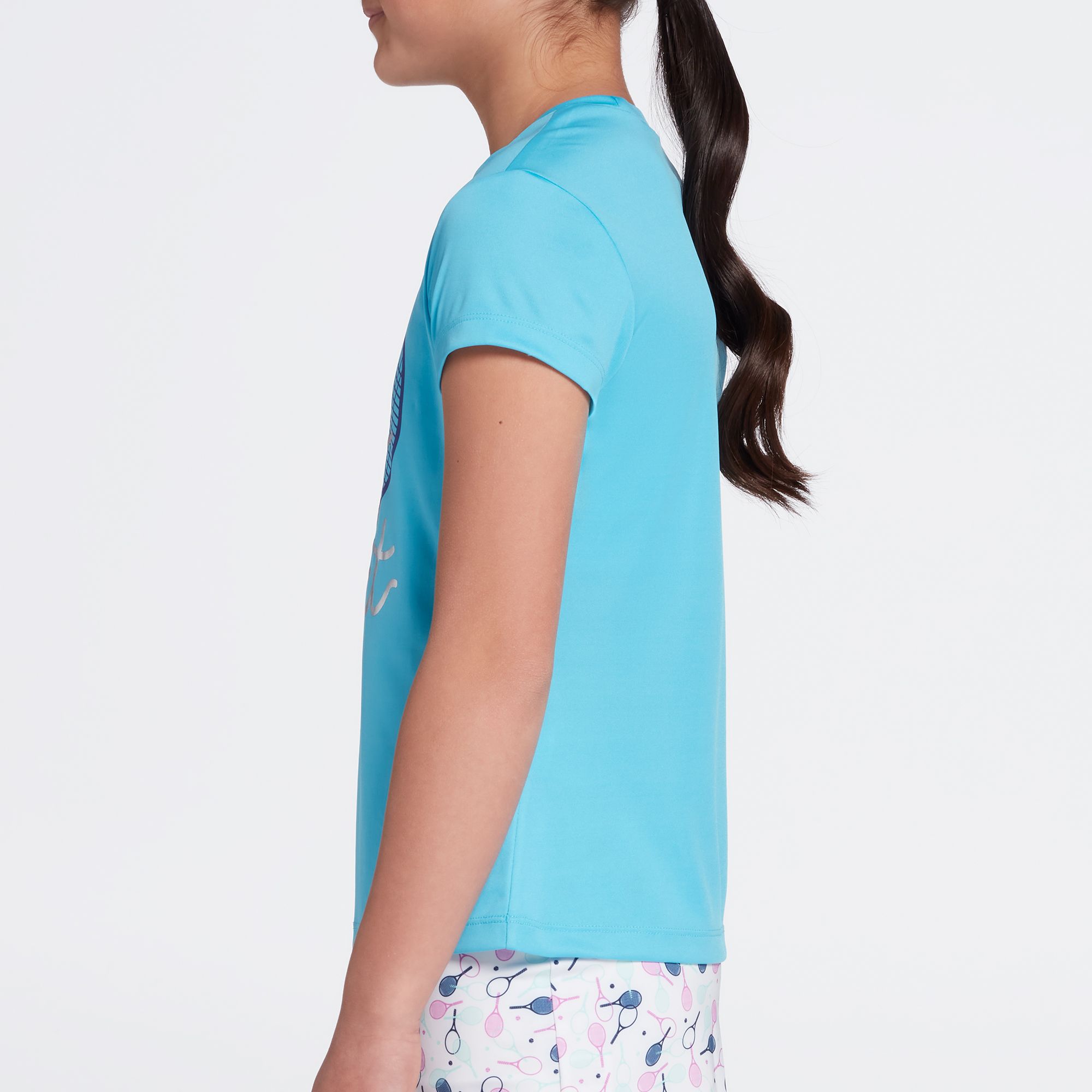 Prince Girls' Short Sleeve Graphic T-Shirt For Girls' Follow Through 3 Prince Girls' Short Sleeve Graphic T-Shirt For Girls' Follow Through - Image 3