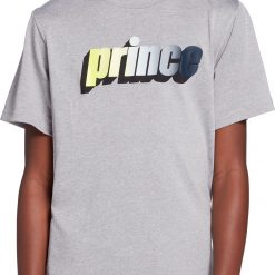 Prince Boys' Graphic Tennis T-Shirt For Boys' White