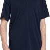 Prince Boys' Match Short Sleeve Tennis Polo For Boys' Midnight Blue