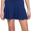 Prince Girls' Match Pleated Tennis Skort For Girls' Navy