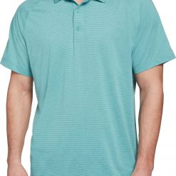 Prince Men's Fashion Textured Tennis Polo For Men Digital Green