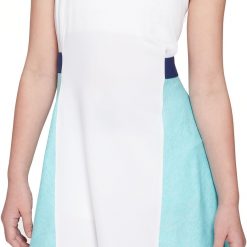 Prince Girls' Fashion Strap Tennis Dress For Girls' White