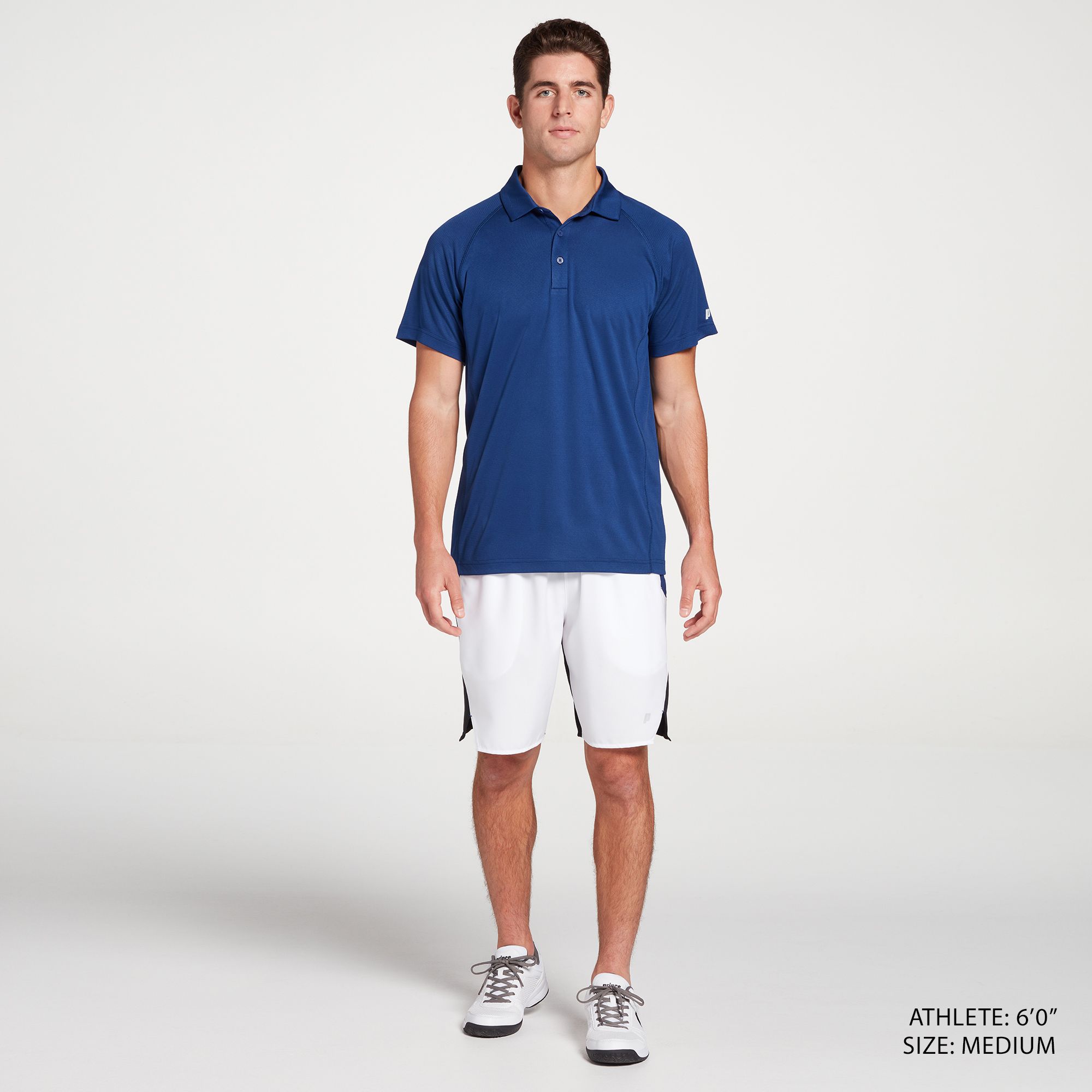 Prince Men's Match Core Tennis Polo For Men Navy 2 Prince Men's Match Core Tennis Polo For Men Navy - Image 2