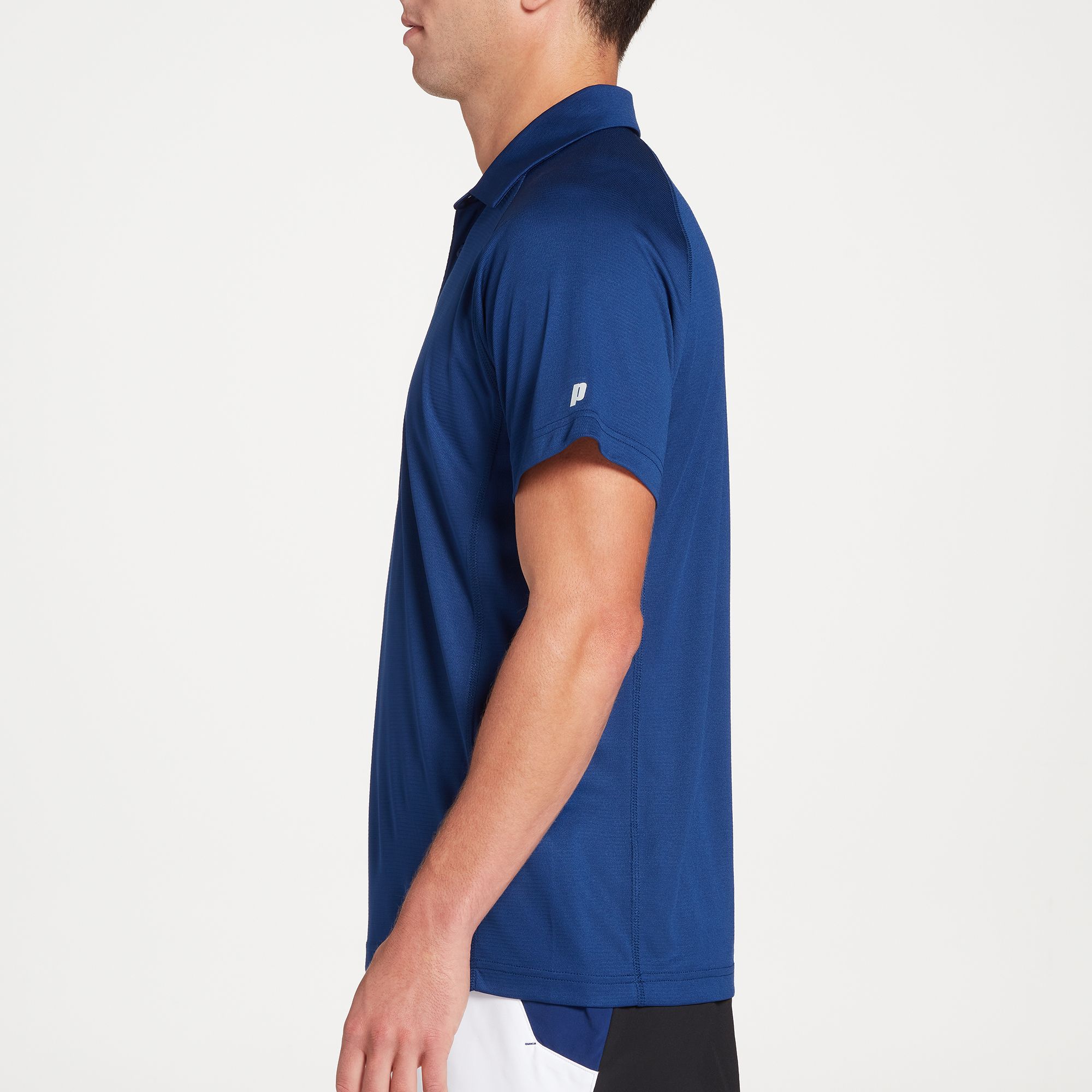 Prince Men's Match Core Tennis Polo For Men Navy 4 Prince Men's Match Core Tennis Polo For Men Navy - Image 4