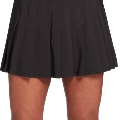 Prince Women's Match Pleated Tennis Skort For Women Pure Black