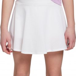 Prince Girls' Match Flounce Tennis Skort For Girls' White