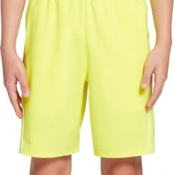 Prince Boys' Contrast Piped Tennis Shorts For Boys' Bright Yellow